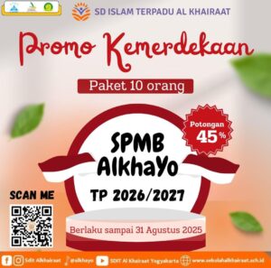 Promo Merdeka SD Islam Terpadu Al Khairaat