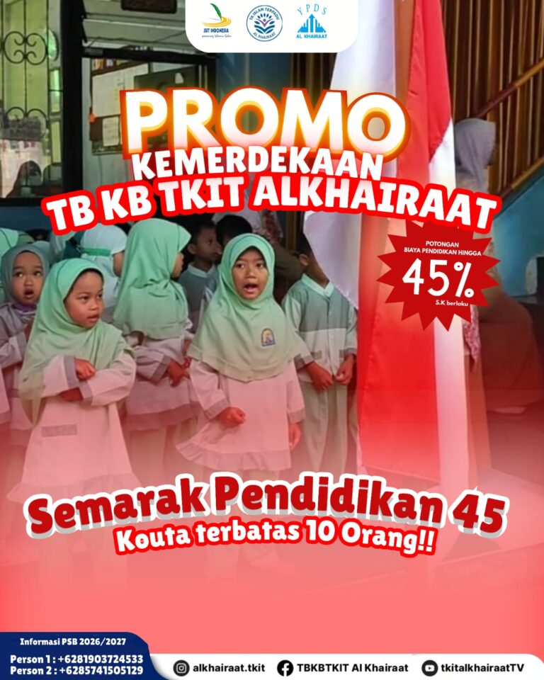 Promo Merdeka TB KB TKIT Alkhairaat