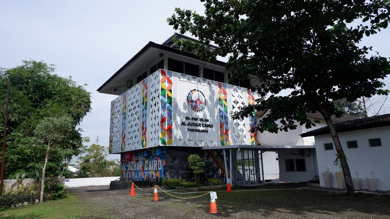 lingkungan sekolah Al Azhar 26 Yogyakarta